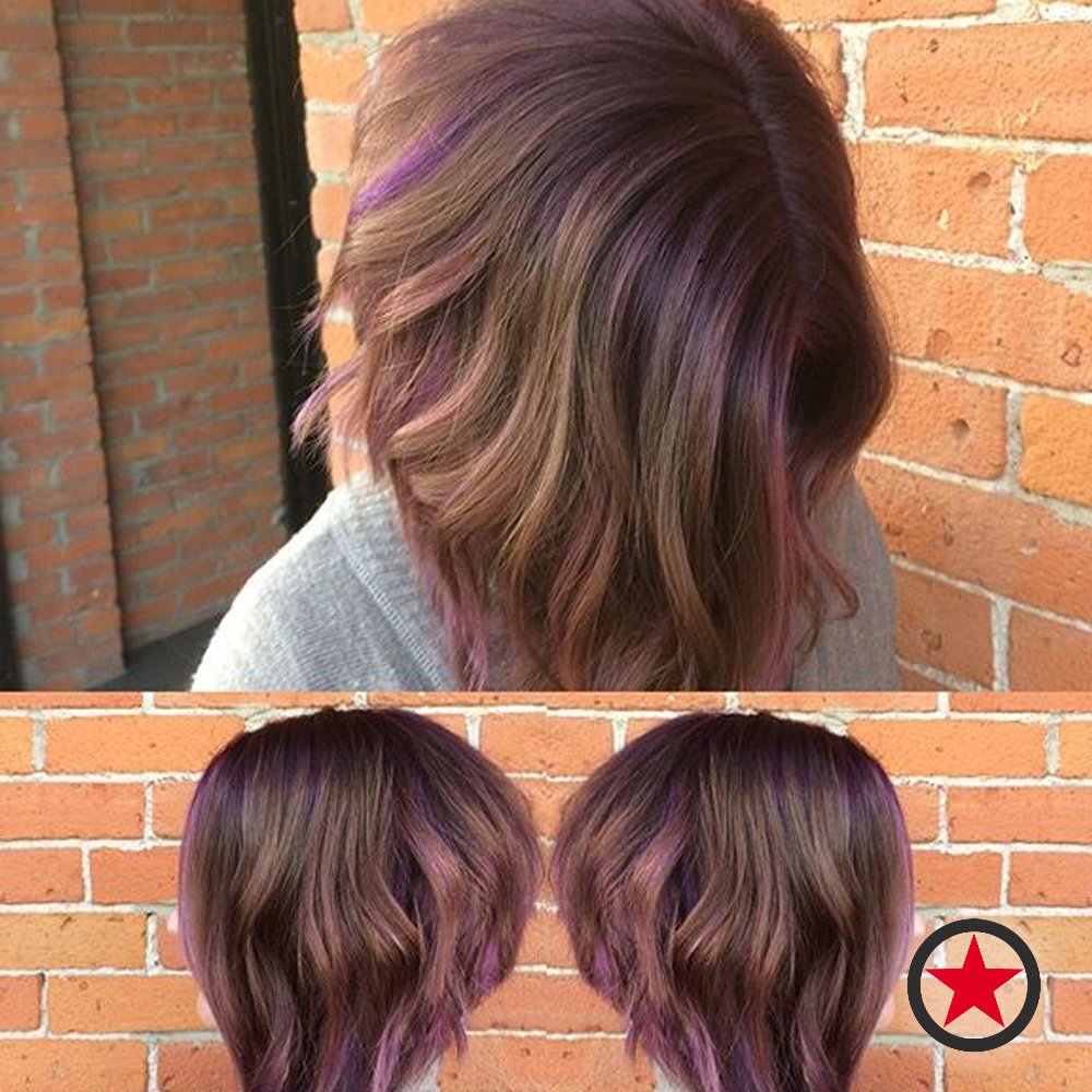 Plan B Kelowna Hair Salon | Subtle Purple Balayage by Jess