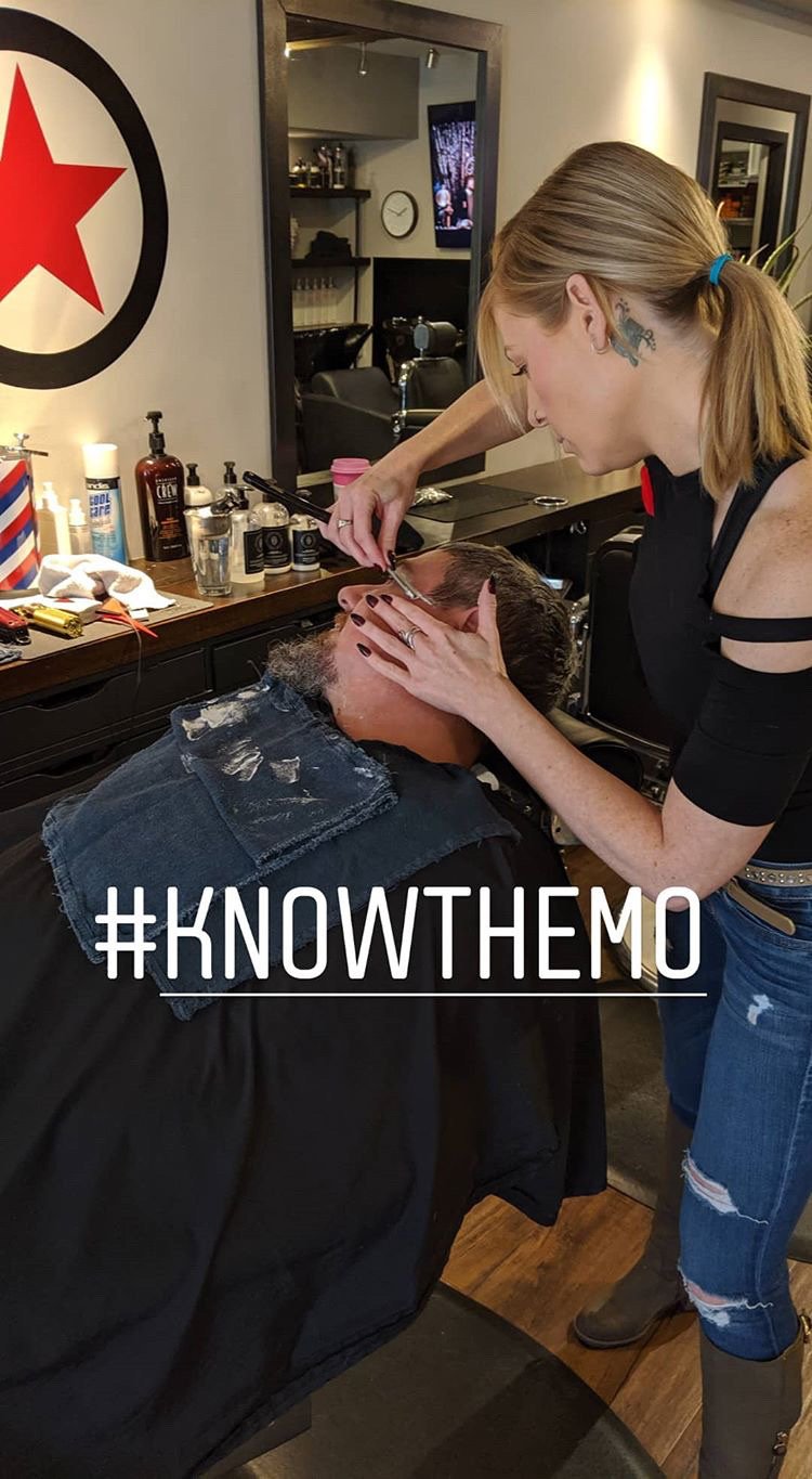 KnowTheMo: Getting Shaved for Movember | Plan B Kelowna Barbershop